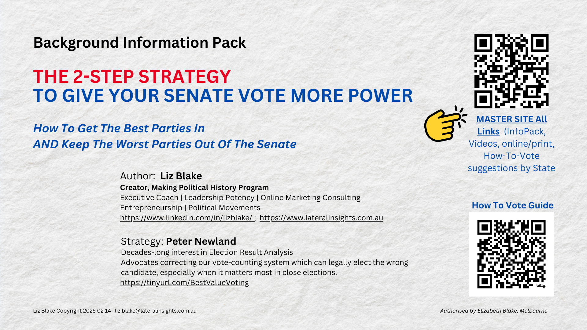 Senate Voting Strategy Background-Info-Pack